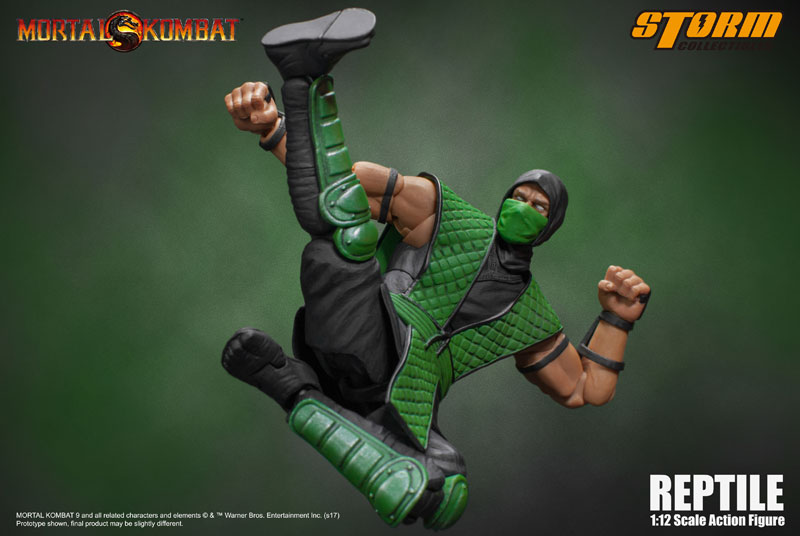 Mortal Kombat 1/12 Action Figure VS Series Classic Reptile