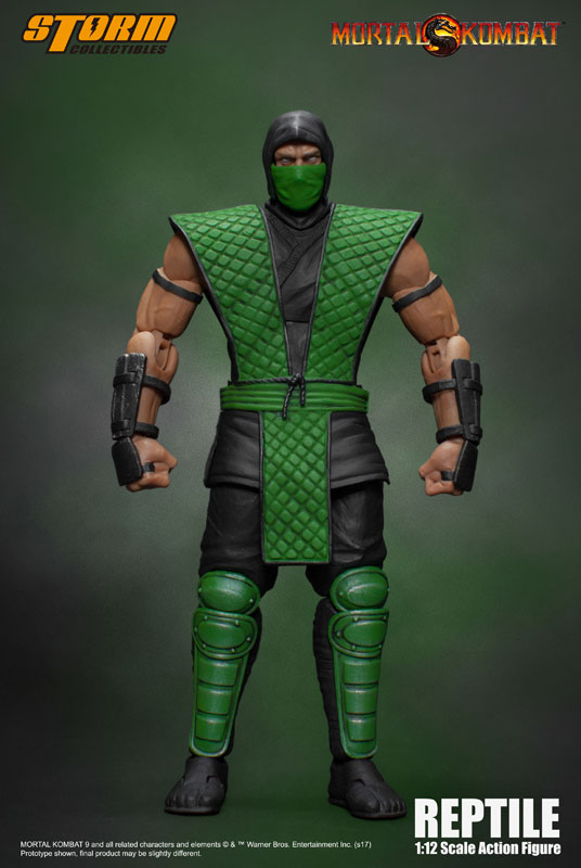 Mortal Kombat 1/12 Action Figure VS Series Classic Reptile