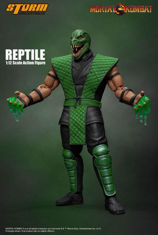 Mortal Kombat 1/12 Action Figure VS Series Classic Reptile