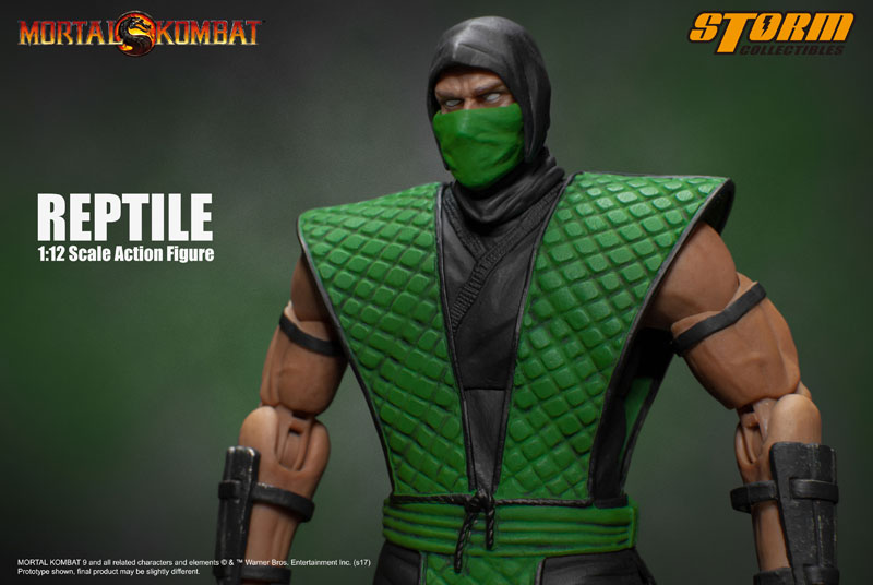 Mortal Kombat 1/12 Action Figure VS Series Classic Reptile