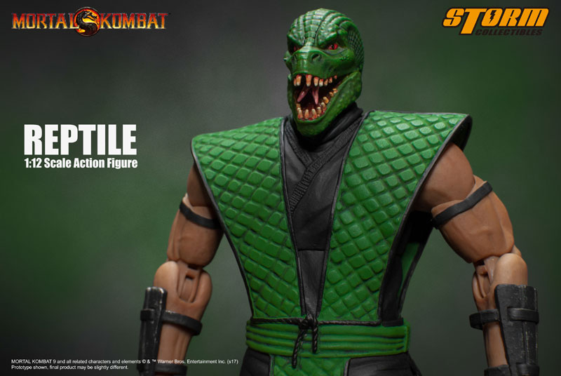 Mortal Kombat 1/12 Action Figure VS Series Classic Reptile