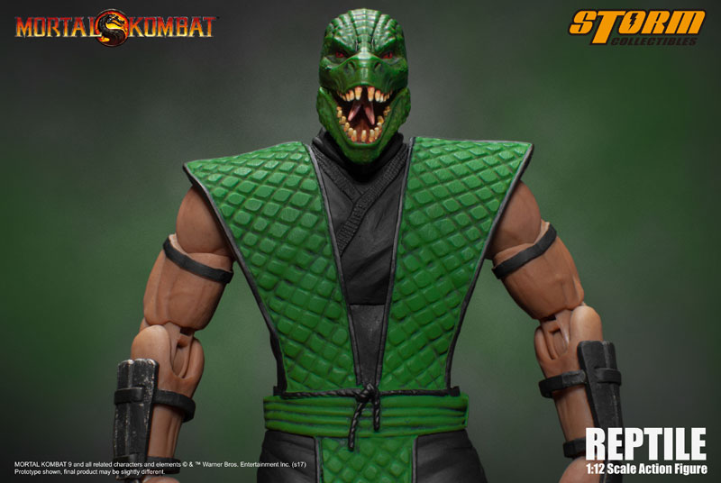Mortal Kombat 1/12 Action Figure VS Series Classic Reptile