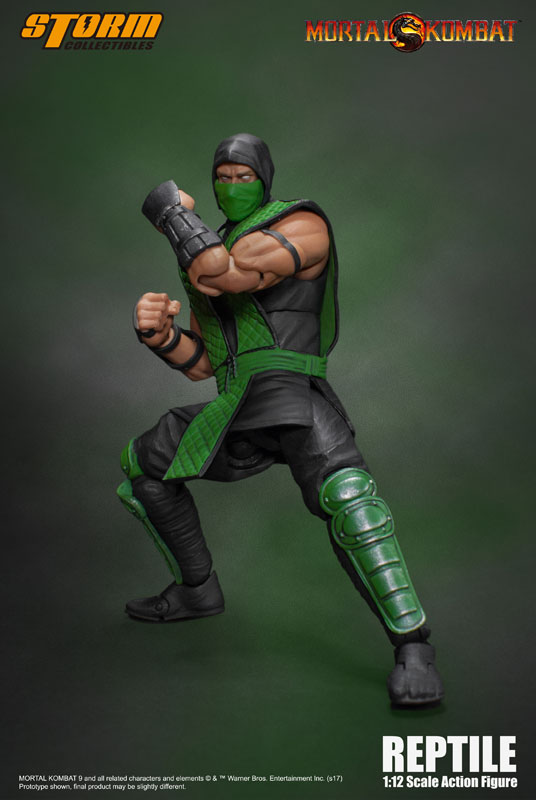 Mortal Kombat 1/12 Action Figure VS Series Classic Reptile