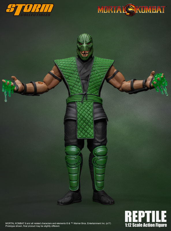Mortal Kombat 1/12 Action Figure VS Series Classic Reptile