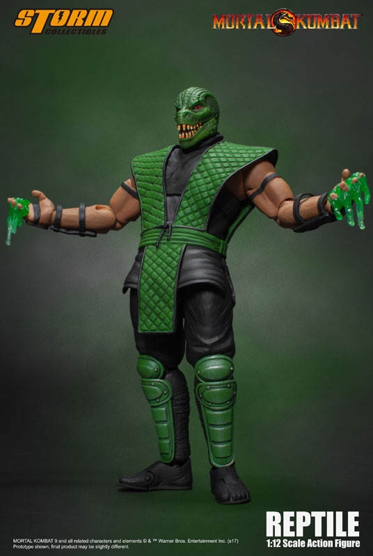 Mortal Kombat 1/12 Action Figure VS Series Classic Reptile