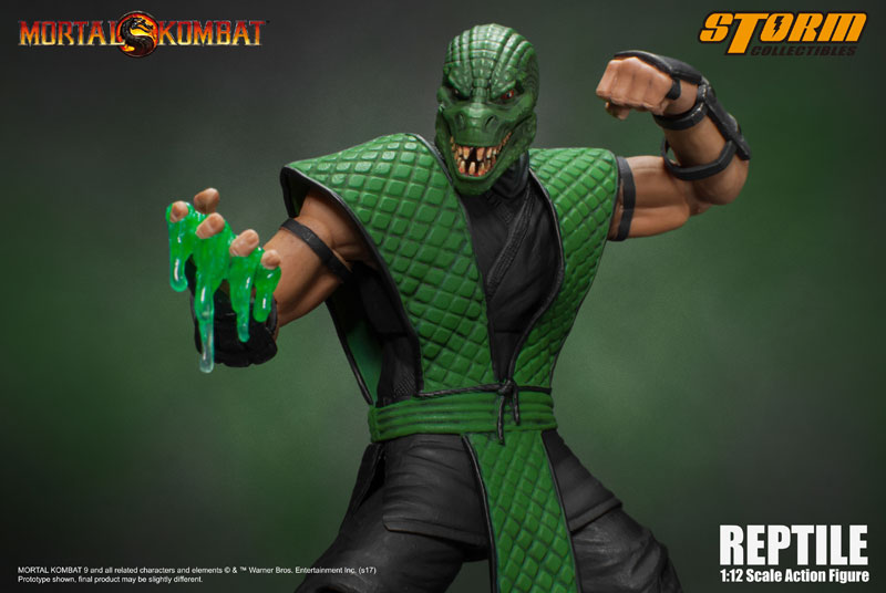 Mortal Kombat 1/12 Action Figure VS Series Classic Reptile