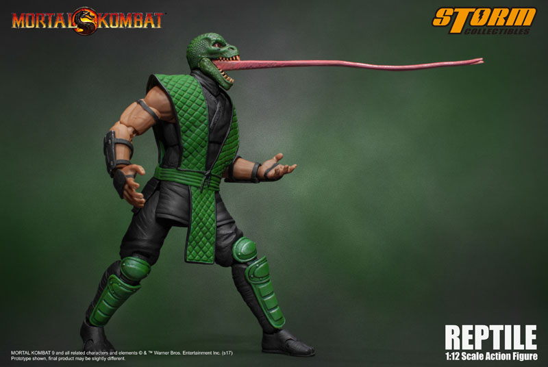 Mortal Kombat 1/12 Action Figure VS Series Classic Reptile