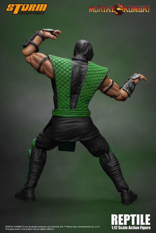 Mortal Kombat 1/12 Action Figure VS Series Classic Reptile