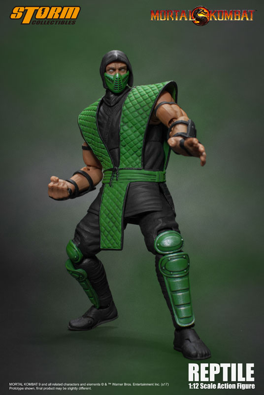 Mortal Kombat 1/12 Action Figure VS Series Classic Reptile