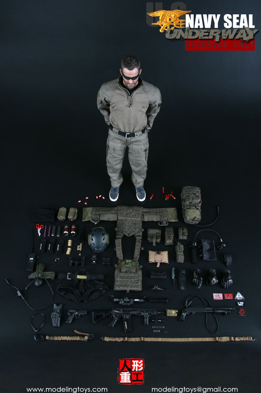1/6 Military Series Navy Seal Underway Boarding Unit