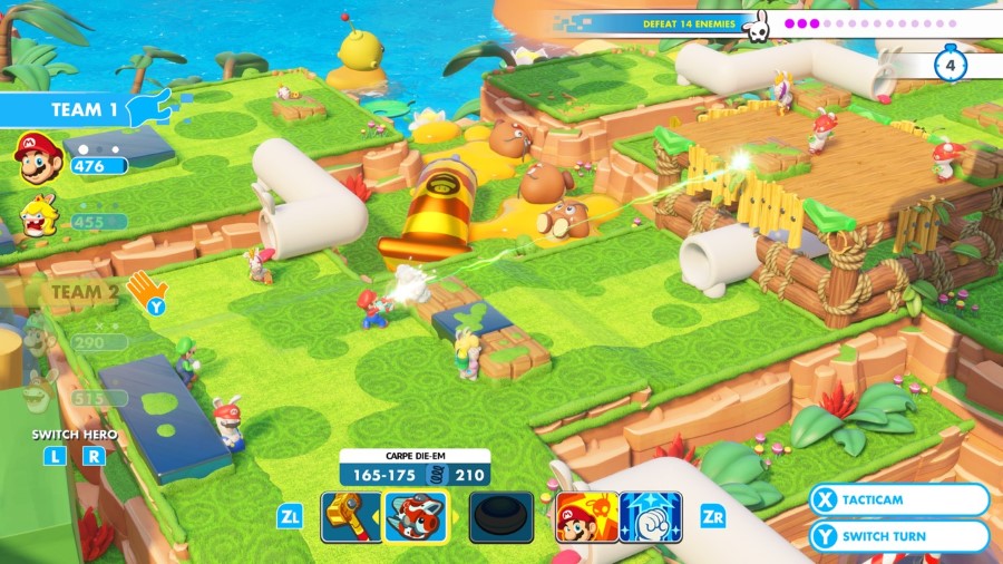 [ REVIEW ] - รีวิวเกม Mario + Rabbids: Kingdom Battle (มาริโอ + แรบบิดส์: คิงดอม แบทเทิ่ล)