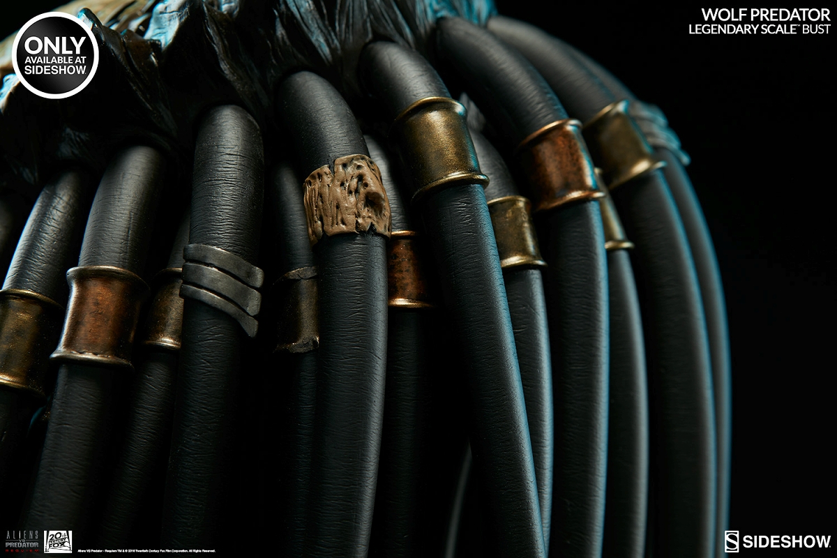 AVP 2 Alien's vs Predator / Cleaner Wolf Predator Legendary Scale Bust