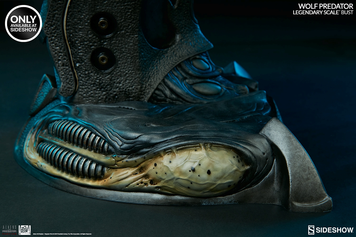 AVP 2 Alien's vs Predator / Cleaner Wolf Predator Legendary Scale Bust