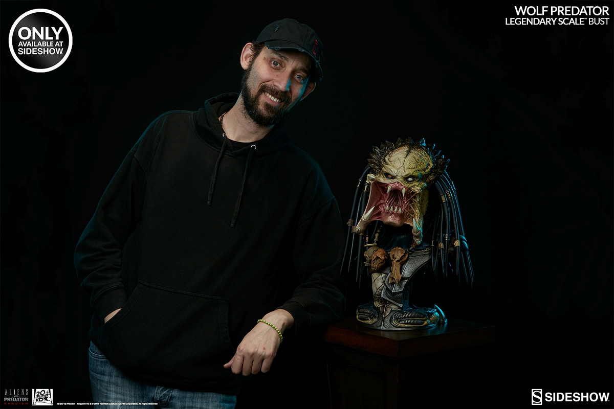 AVP 2 Alien's vs Predator / Cleaner Wolf Predator Legendary Scale Bust