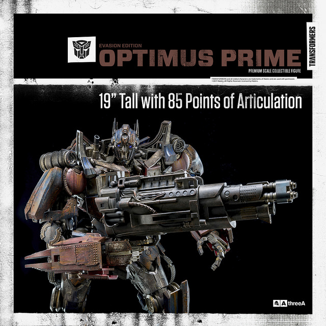 Optimus Prime Evasion Edition - [ Transformers 4: extinct rebirth ]  by ThreeA Toy