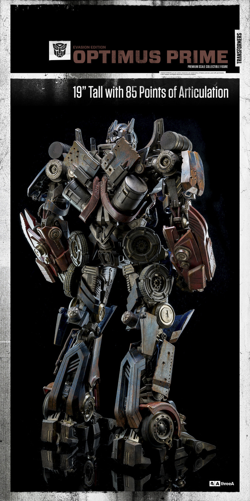 Optimus Prime Evasion Edition - [ Transformers 4: extinct rebirth ]  by ThreeA Toy