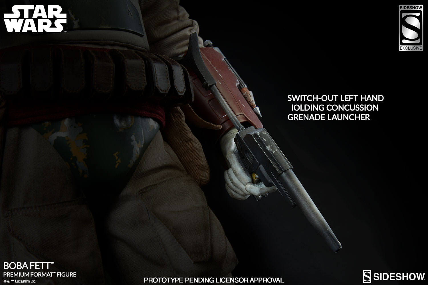 Boba Fett Premium Format™ Figure by Sideshow Collectibles