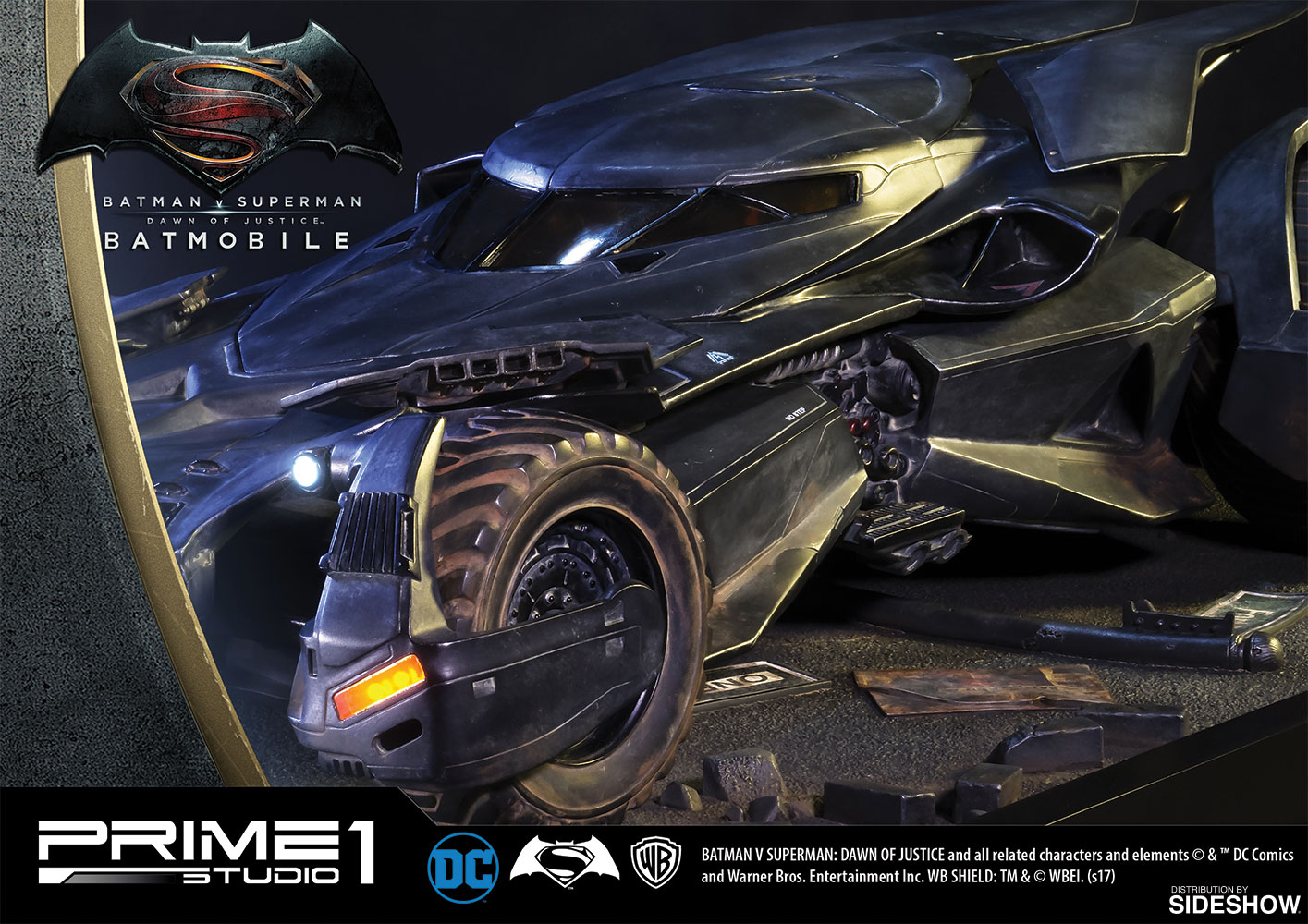 The Batmobile Diorama by Prime 1 Studio