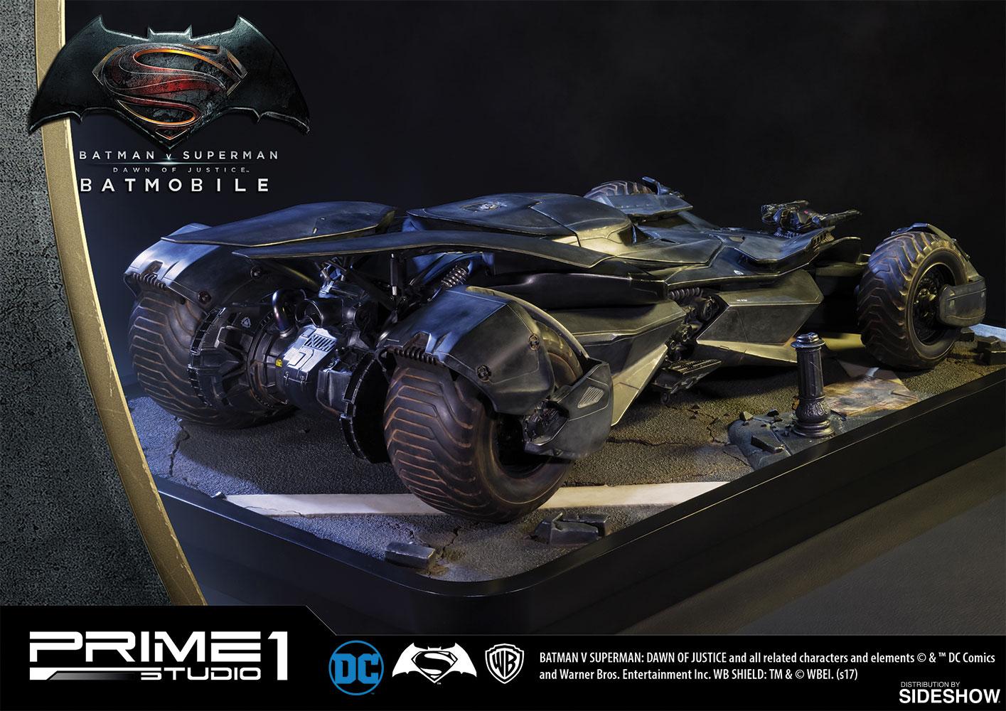 The Batmobile Diorama by Prime 1 Studio