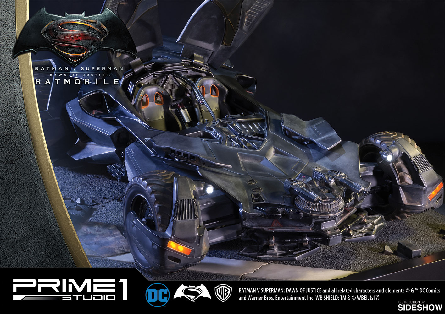 The Batmobile Diorama by Prime 1 Studio