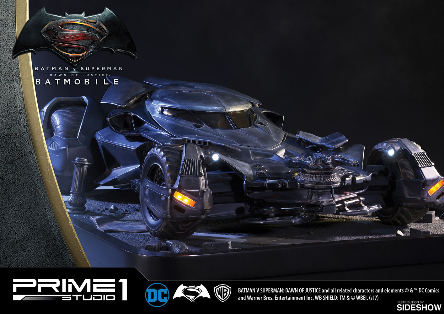 The Batmobile Diorama by Prime 1 Studio