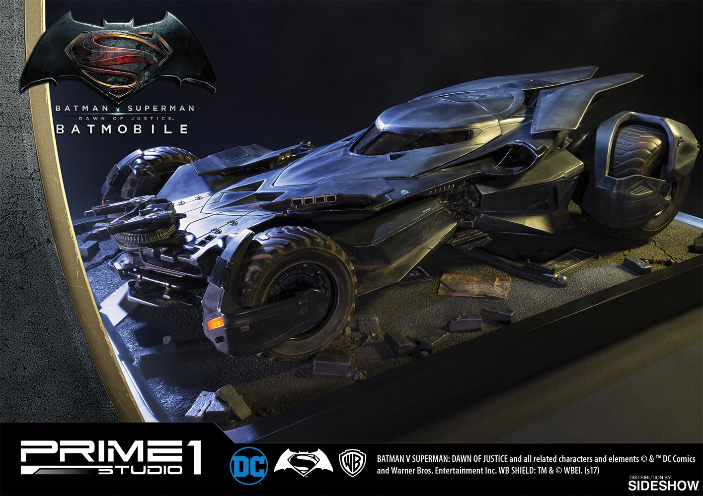 The Batmobile Diorama by Prime 1 Studio