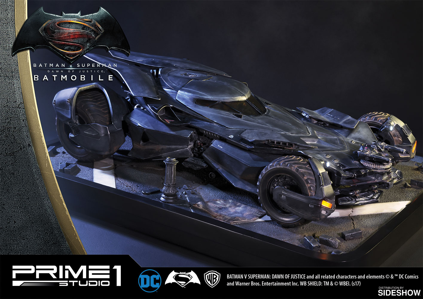 The Batmobile Diorama by Prime 1 Studio