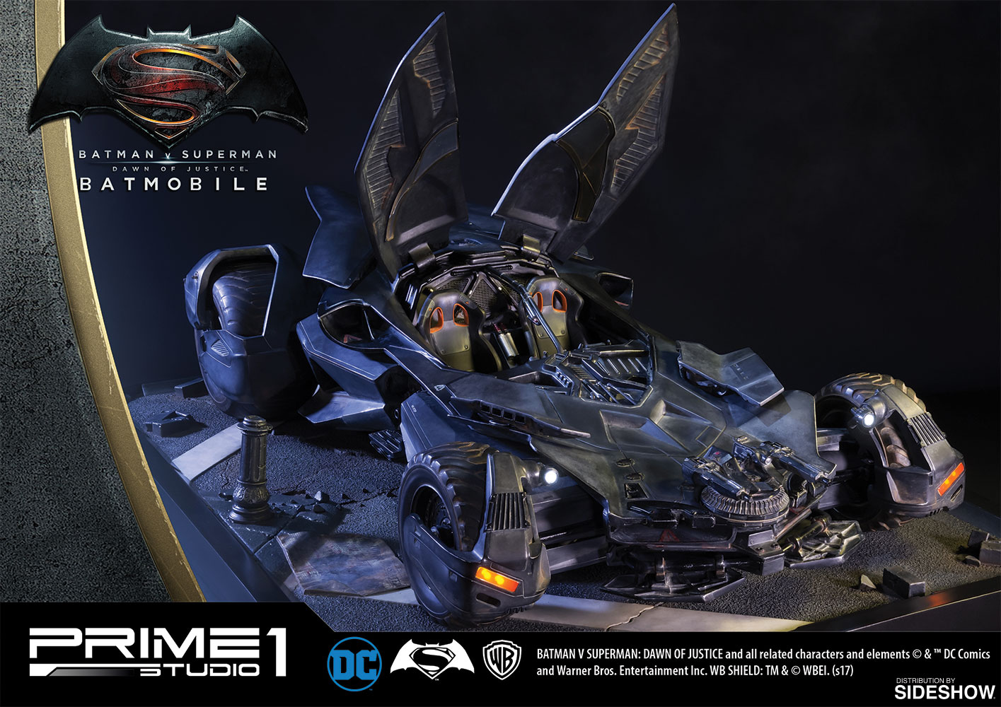 The Batmobile Diorama by Prime 1 Studio