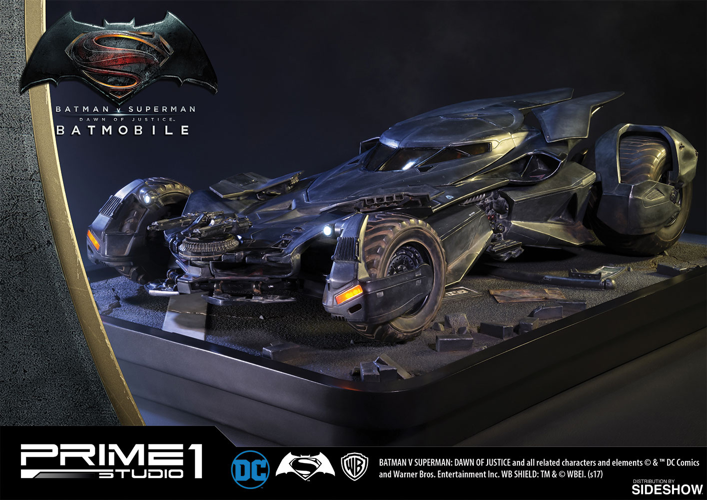 The Batmobile Diorama by Prime 1 Studio