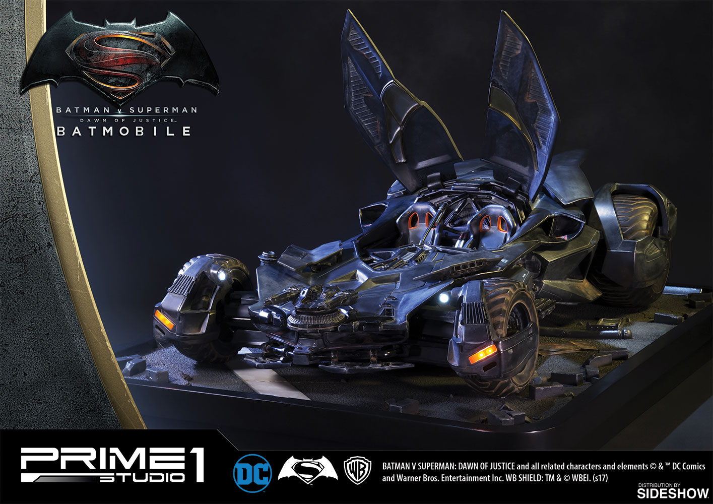 The Batmobile Diorama by Prime 1 Studio