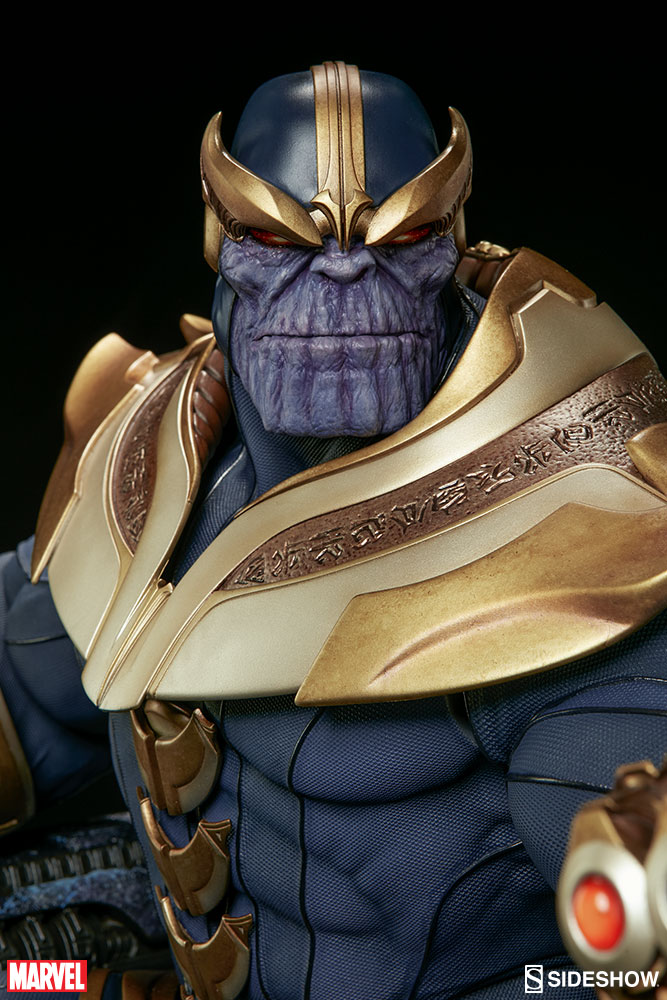 Thanos on Throne Maquette by Sideshow Collectibles