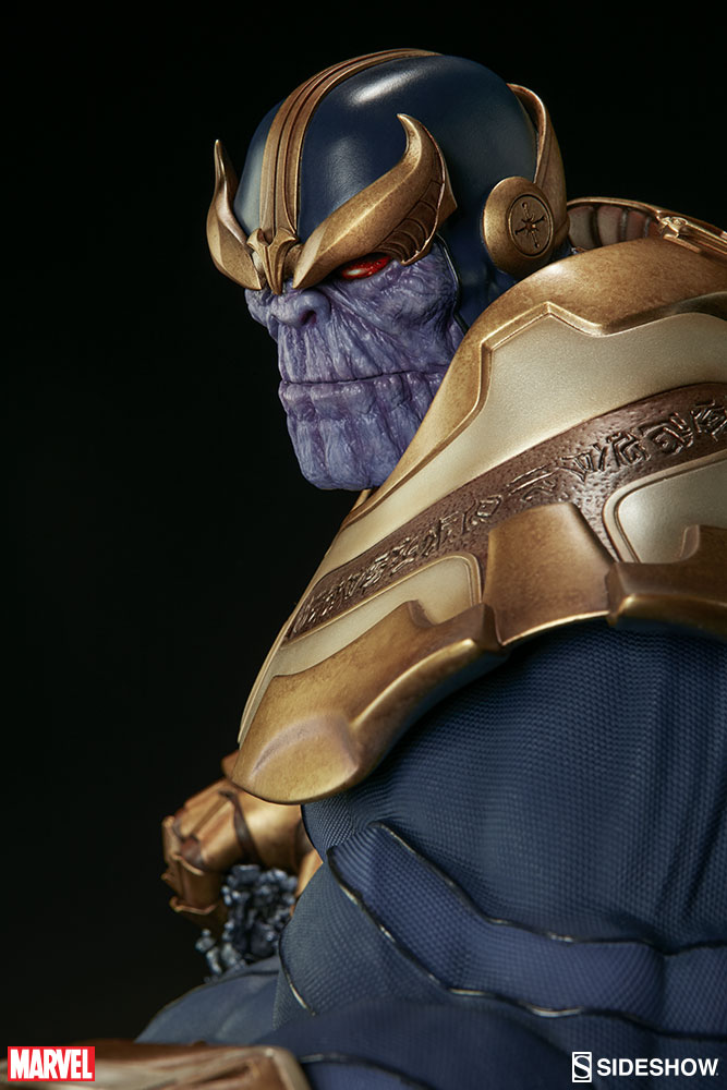 Thanos on Throne Maquette by Sideshow Collectibles