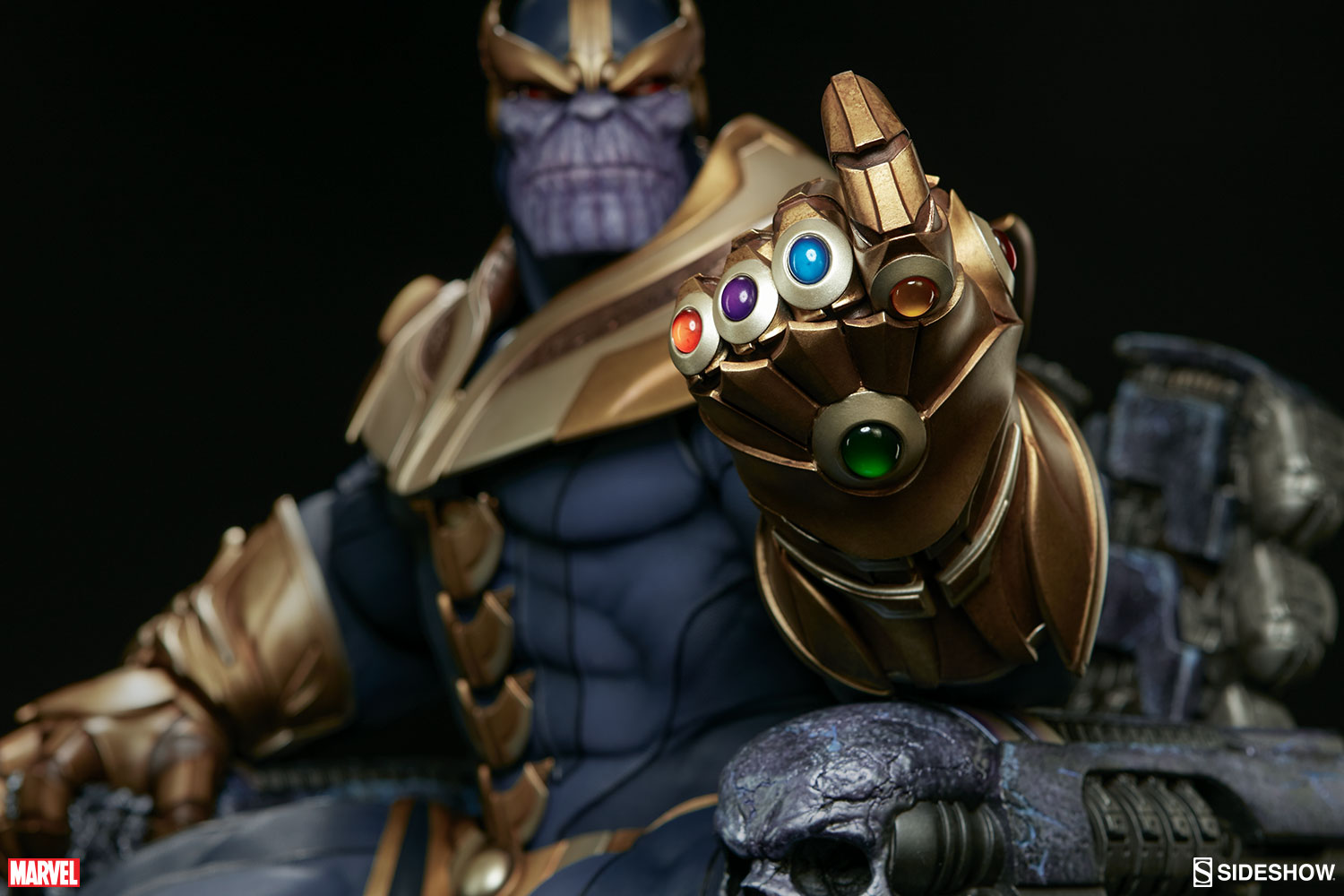 Thanos on Throne Maquette by Sideshow Collectibles