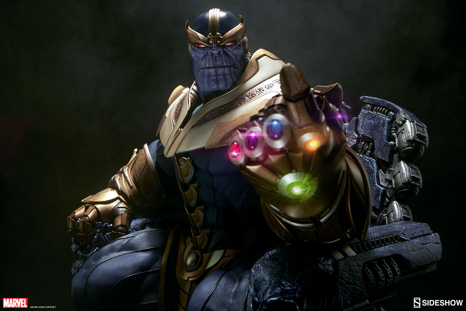 Thanos on Throne Maquette by Sideshow Collectibles