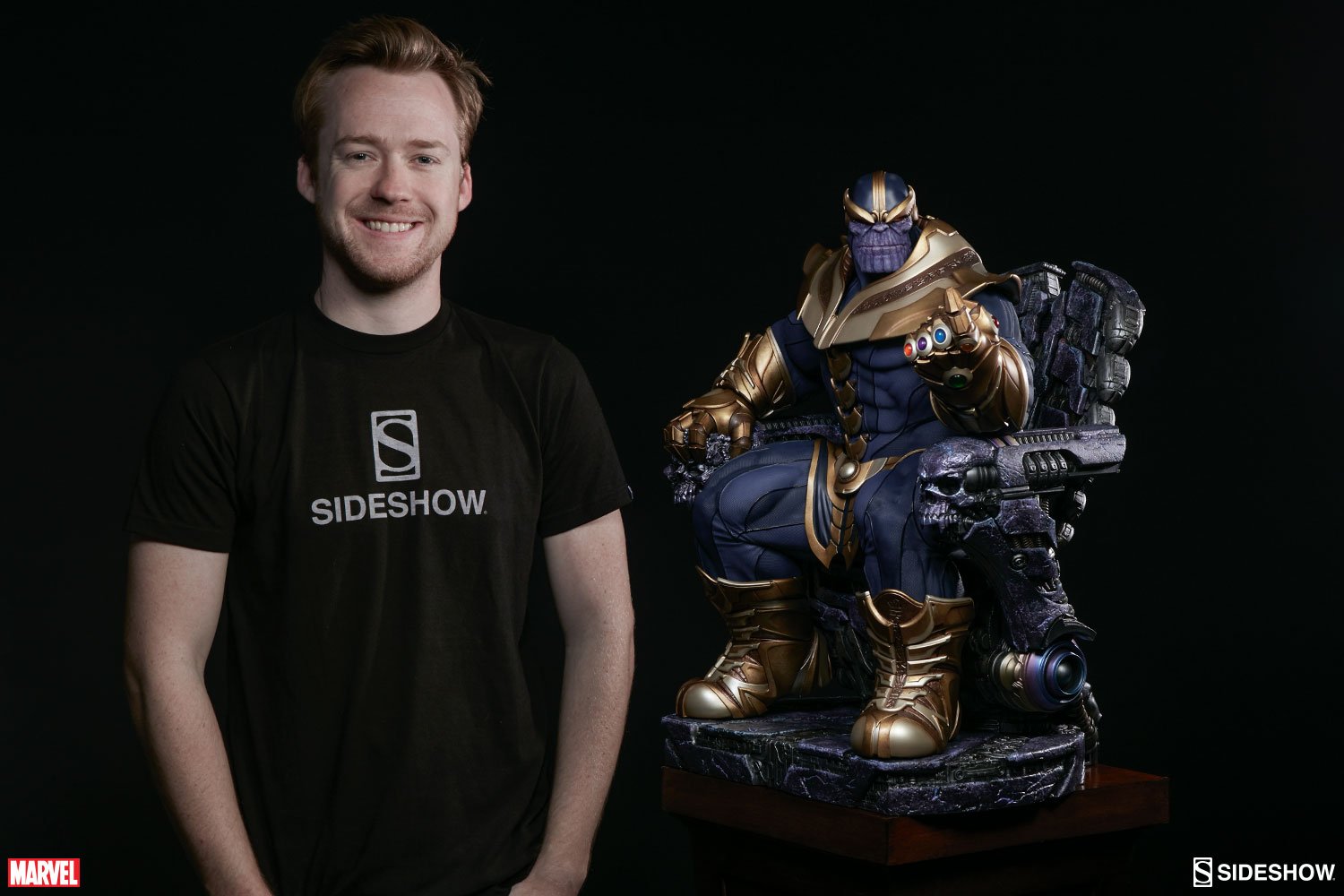 Thanos on Throne Maquette by Sideshow Collectibles