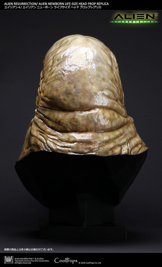 CoolProps Alien Newborn Life-Size Head