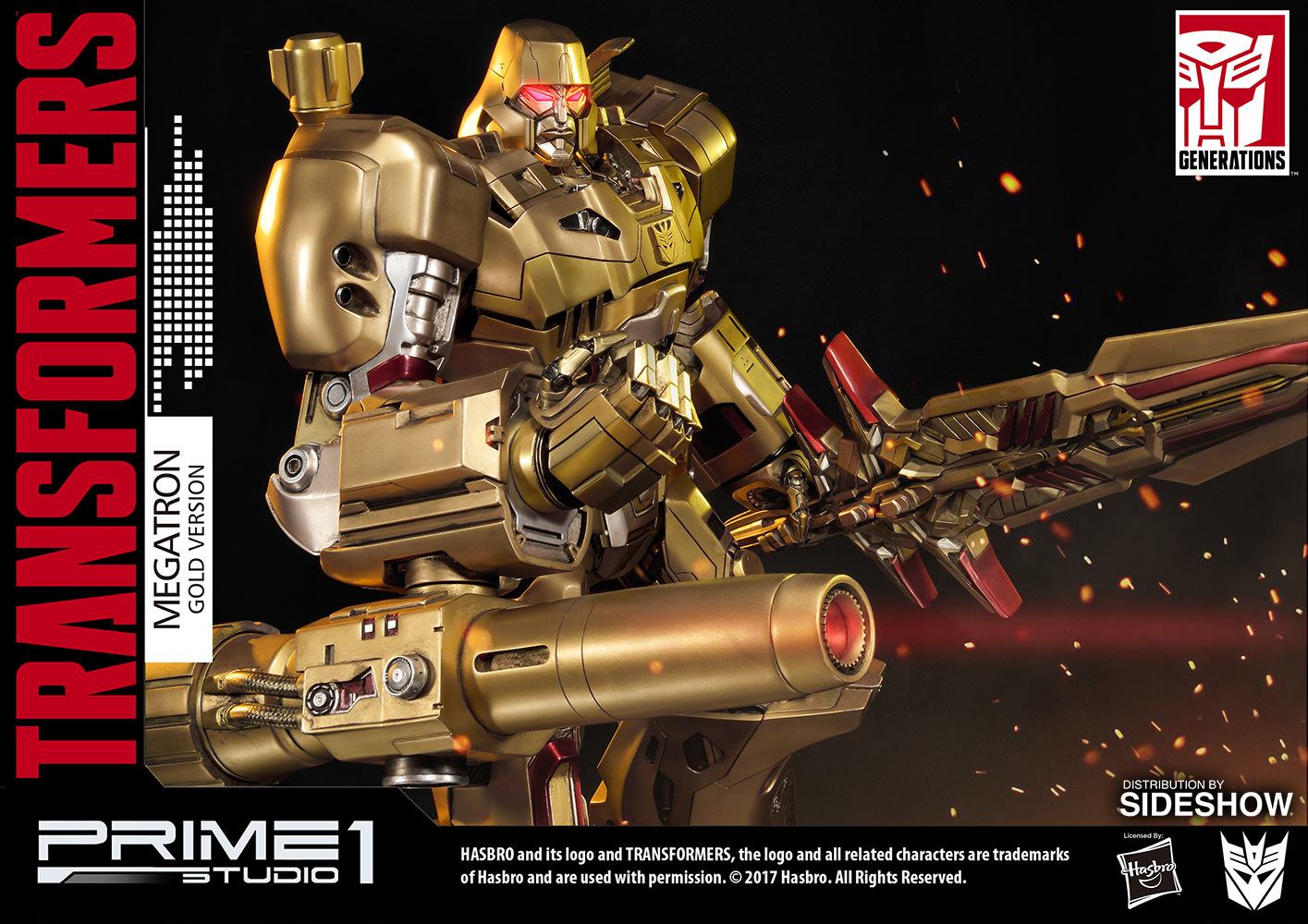 Megatron Gold Version (Transformers Generation 1)