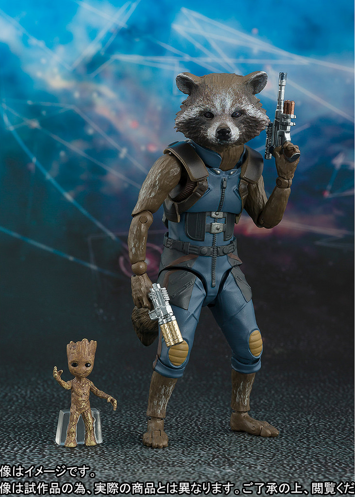 SHFiguarts Interstellar 2 Rocket Raccoon & Little Grout