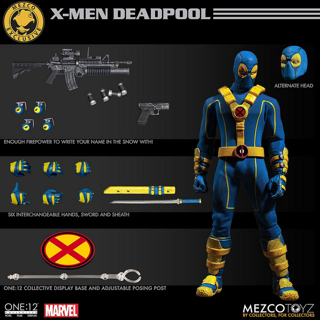 The MARVEL Deadpool 2017 Summer Exclusive 1/12 Proportion Doll works