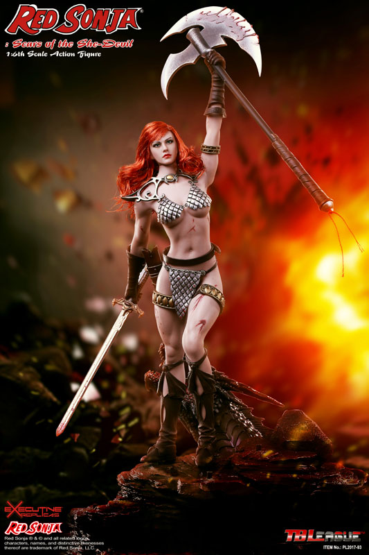 Red Sonja - Scars of the She-Devil Red Sonja 1/6 Action Figure