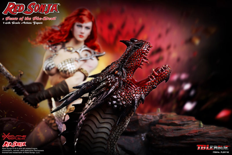 Red Sonja - Scars of the She-Devil Red Sonja 1/6 Action Figure