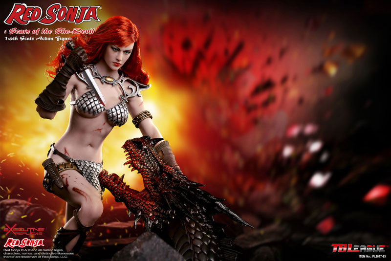 Red Sonja - Scars of the She-Devil Red Sonja 1/6 Action Figure