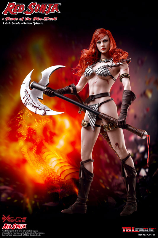 Red Sonja - Scars of the She-Devil Red Sonja 1/6 Action Figure
