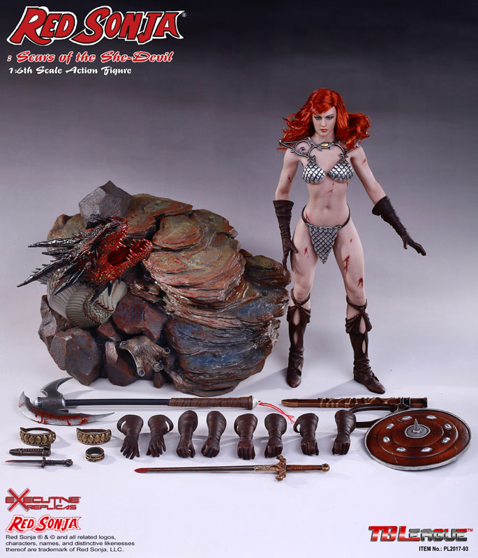 Red Sonja - Scars of the She-Devil Red Sonja 1/6 Action Figure
