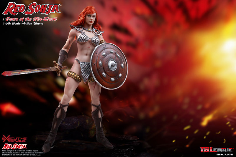 Red Sonja - Scars of the She-Devil Red Sonja 1/6 Action Figure