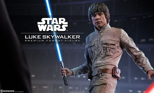 Luke Skywalker 1/4 ratio body statue works