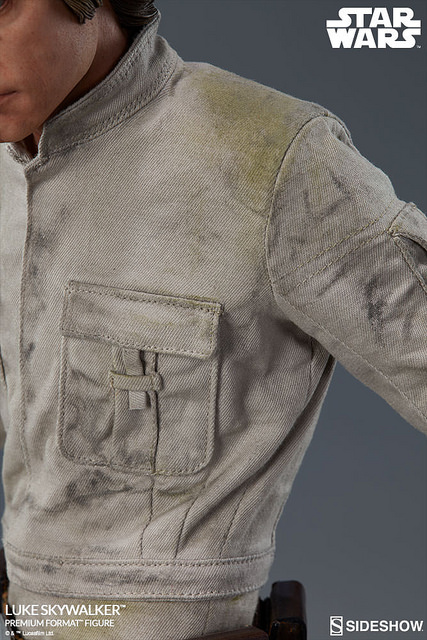 Luke Skywalker 1/4 ratio body statue works