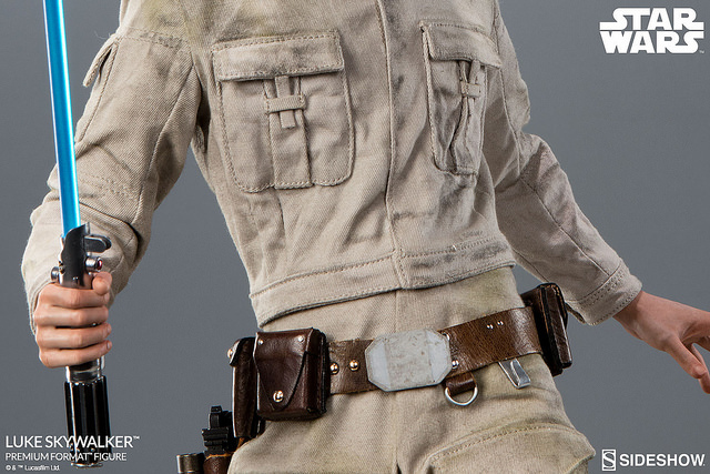 Luke Skywalker 1/4 ratio body statue works