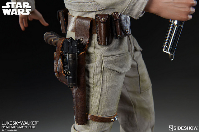 Luke Skywalker 1/4 ratio body statue works