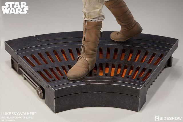 Luke Skywalker 1/4 ratio body statue works